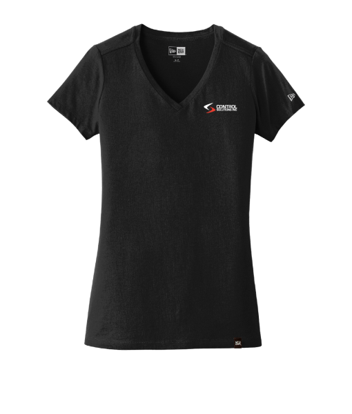 New Era  Ladies Heritage Blend V-Neck Tee