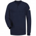 Bulwark® Men's Flame Resistant LS Tagless Henley Shirt
