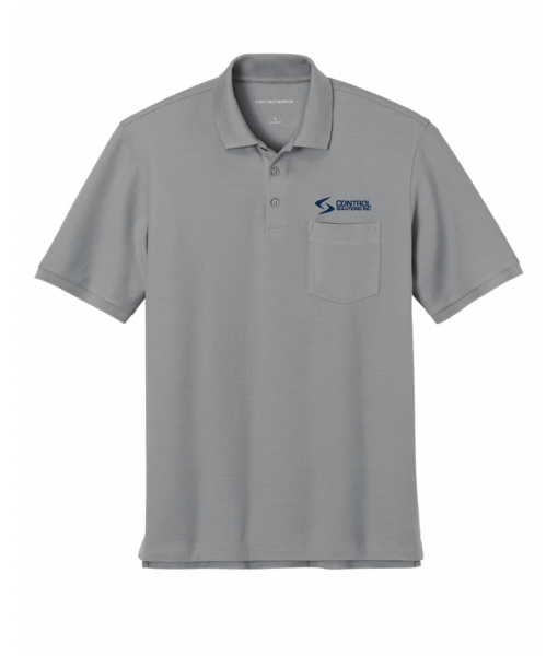 Port Authority® Tall Wearever Signature Pique Pocket Polo Port Authority® Tall Wearever Signature Pique Pocket Polo