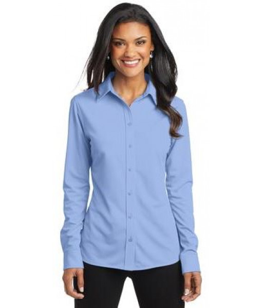 Port Authority Ladies Dimension Knit Dress Shirt. L570