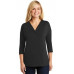 Port Authority Ladies Concept 3/4-Sleeve Soft Split Neck Top. LK5433