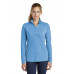 Sport-Tek  ®  Ladies PosiCharge  ®  Tri-Blend Wicking 1/4-Zip Pullover