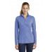 Sport-Tek  ®  Ladies PosiCharge  ®  Tri-Blend Wicking 1/4-Zip Pullover